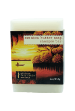 African Fair Trade Society AFTS Shampoo Bar - Raw Shea Butter Soap, 113g