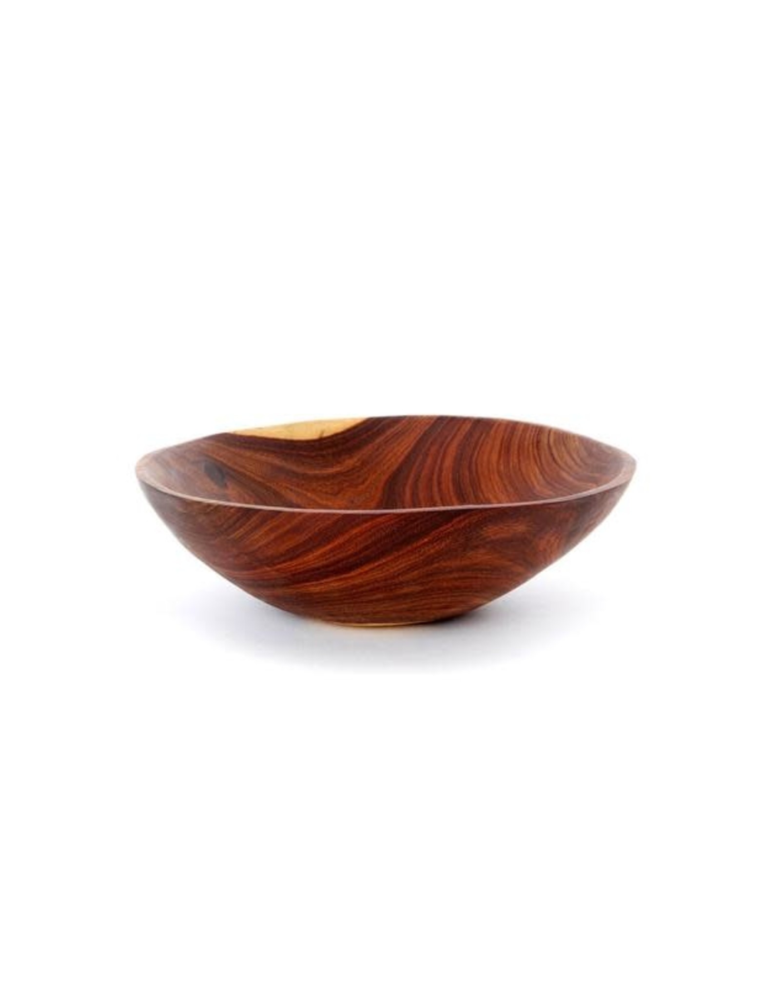 Zambia CLEARANCE 10" Teak Salad Bowl, Zambia