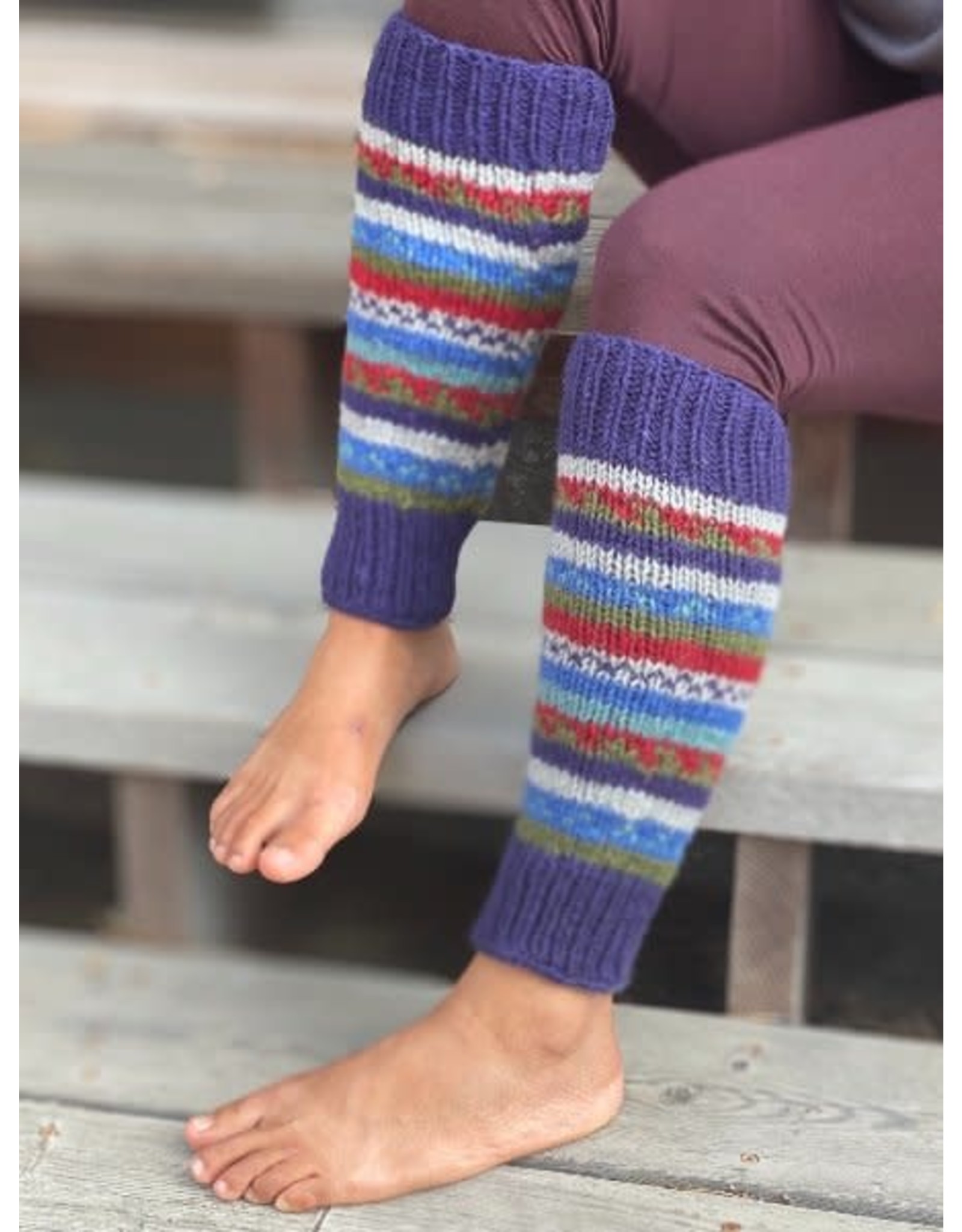 Plus Size Leg Warmers COLORS Over the Knee Super Nepal