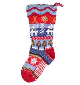 Nepal Knit Christmas Stocking - Dalarna, Nepal