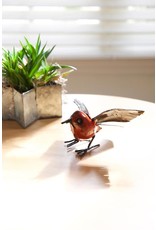 Zimbabwe Recycled Metal Fluttering Bird Sculpture, Zimbabwe