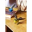 Recycled Metal Fluttering Bird Sculpture