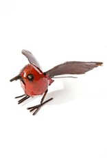 Zimbabwe Recycled Metal Fluttering Bird Sculpture, Zimbabwe
