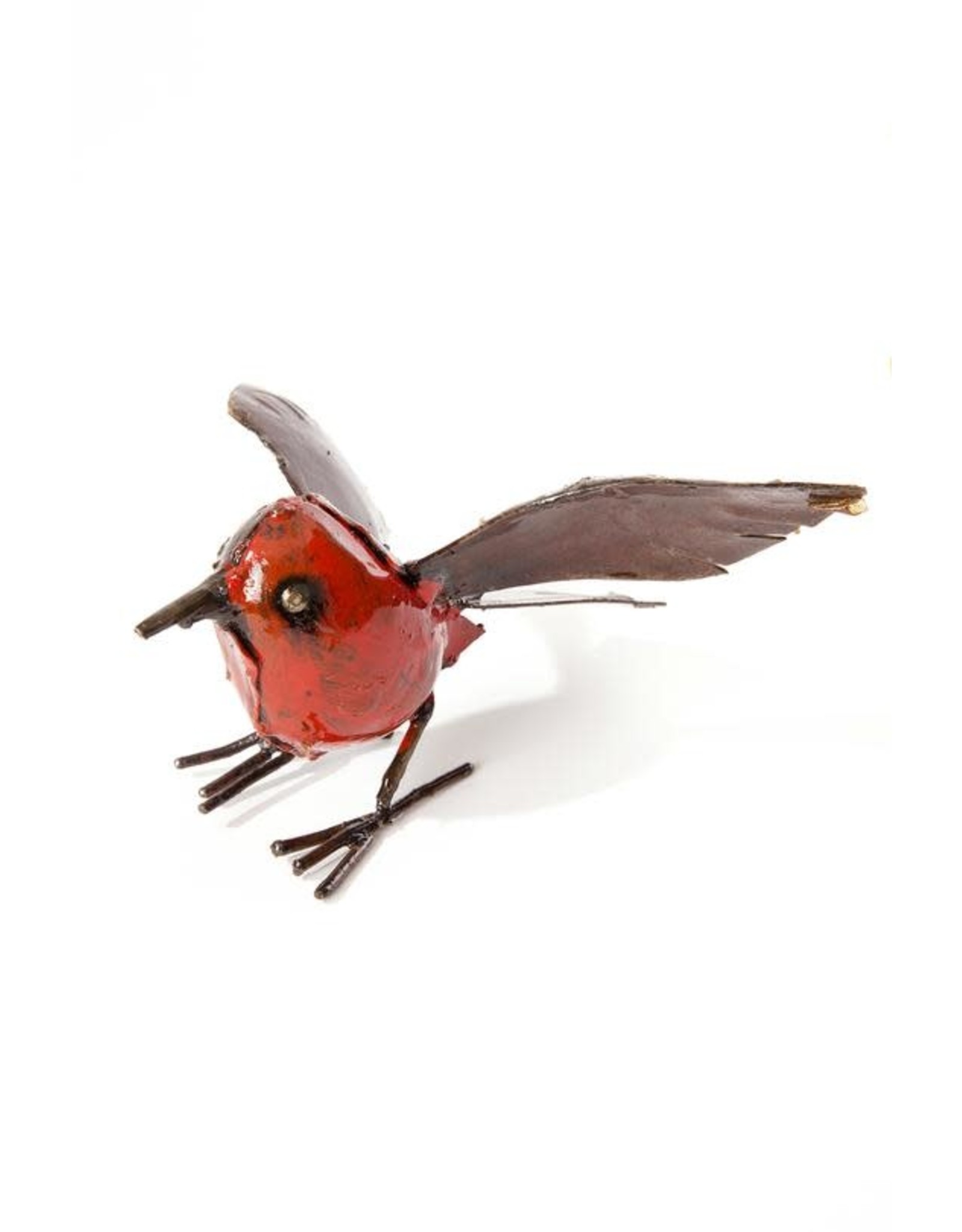 Zimbabwe Recycled Metal Fluttering Bird Sculpture, Zimbabwe