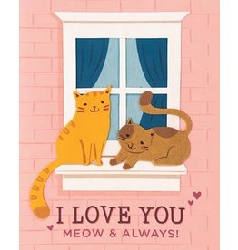 Philippines Meow and Always Greeting Card, Philippines