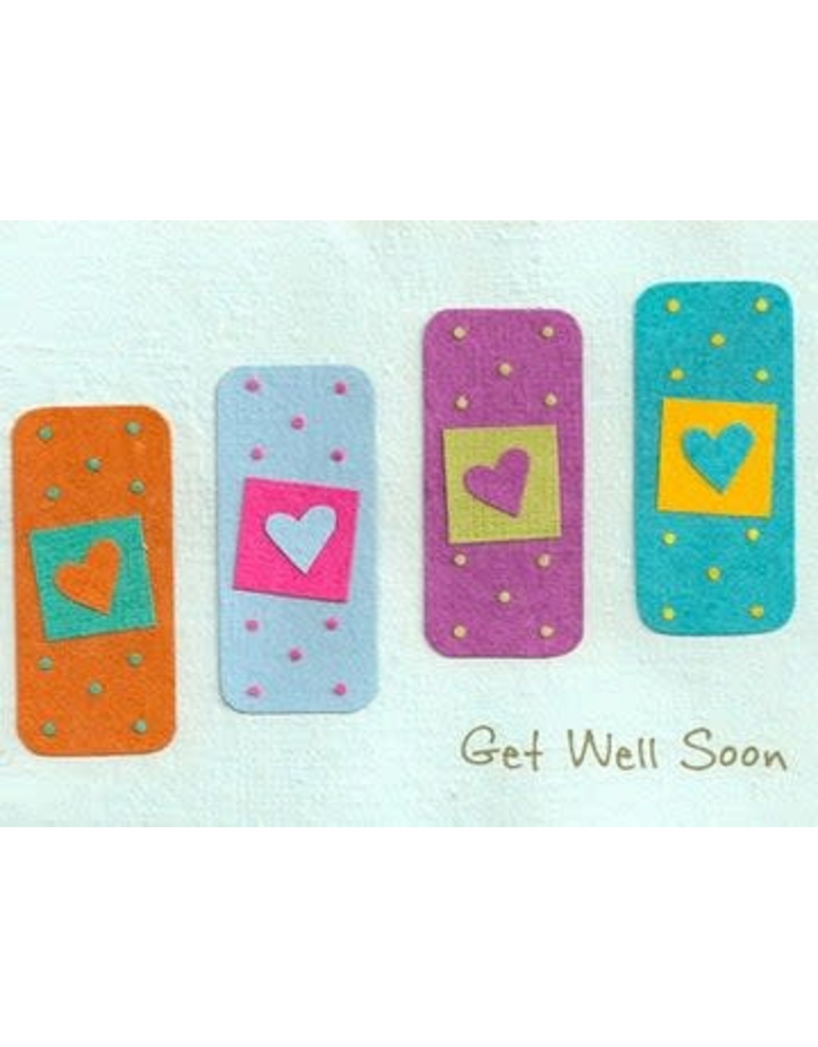 Rwanda CLEARANCE Get Well Bandages Greeting Card, Rwanda