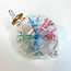 Blown Glass Blossom Ornament