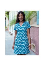 India CLEARANCE Blue Coral Dress, India