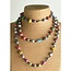 Multicolour Paper Bead Necklace