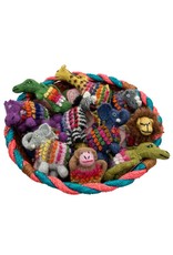 Peru Knit Wild Animal Ornament, Peru
