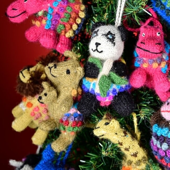 Knit Wild Animal Ornament