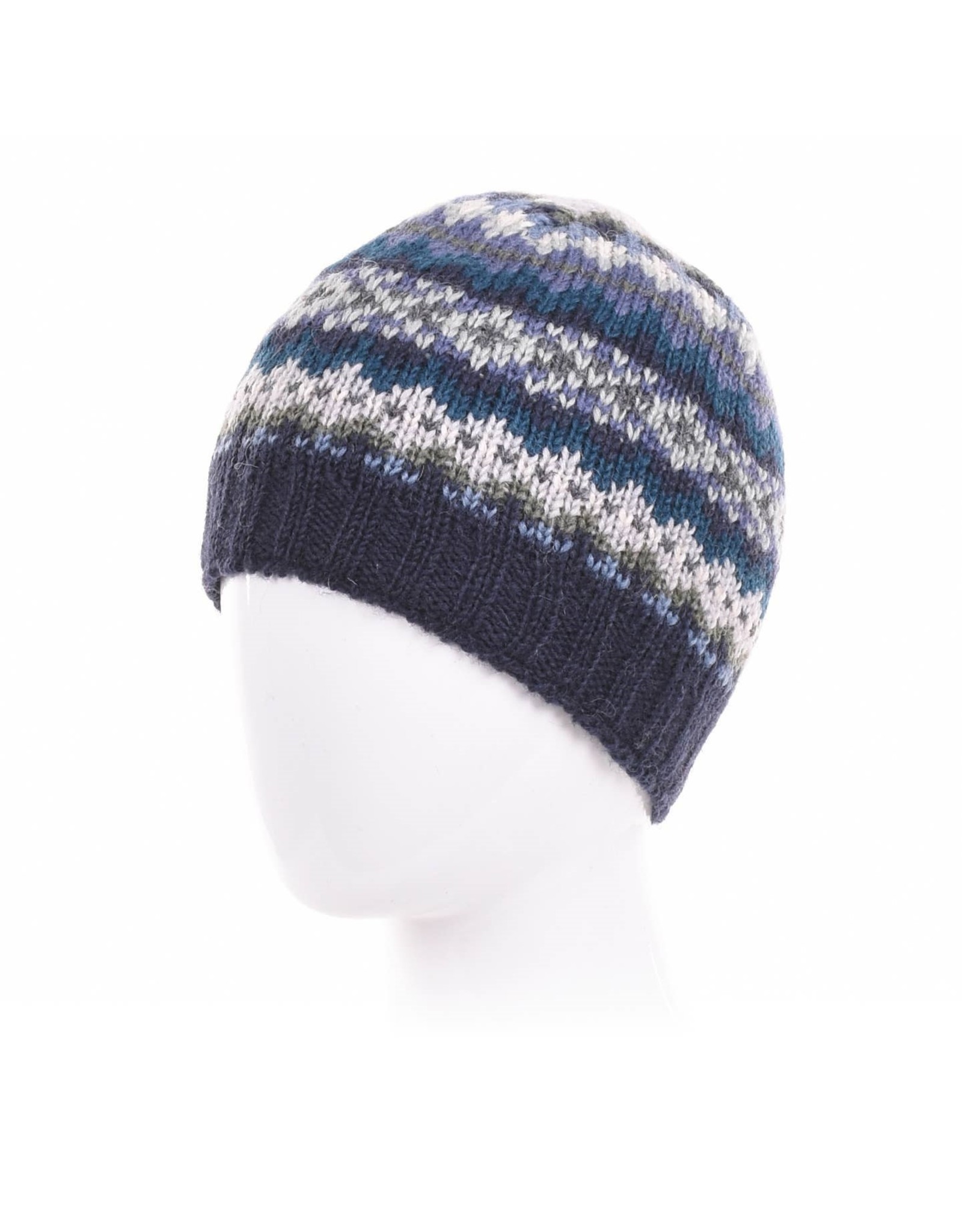 Nepal Lincoln Knit Wool Beanie