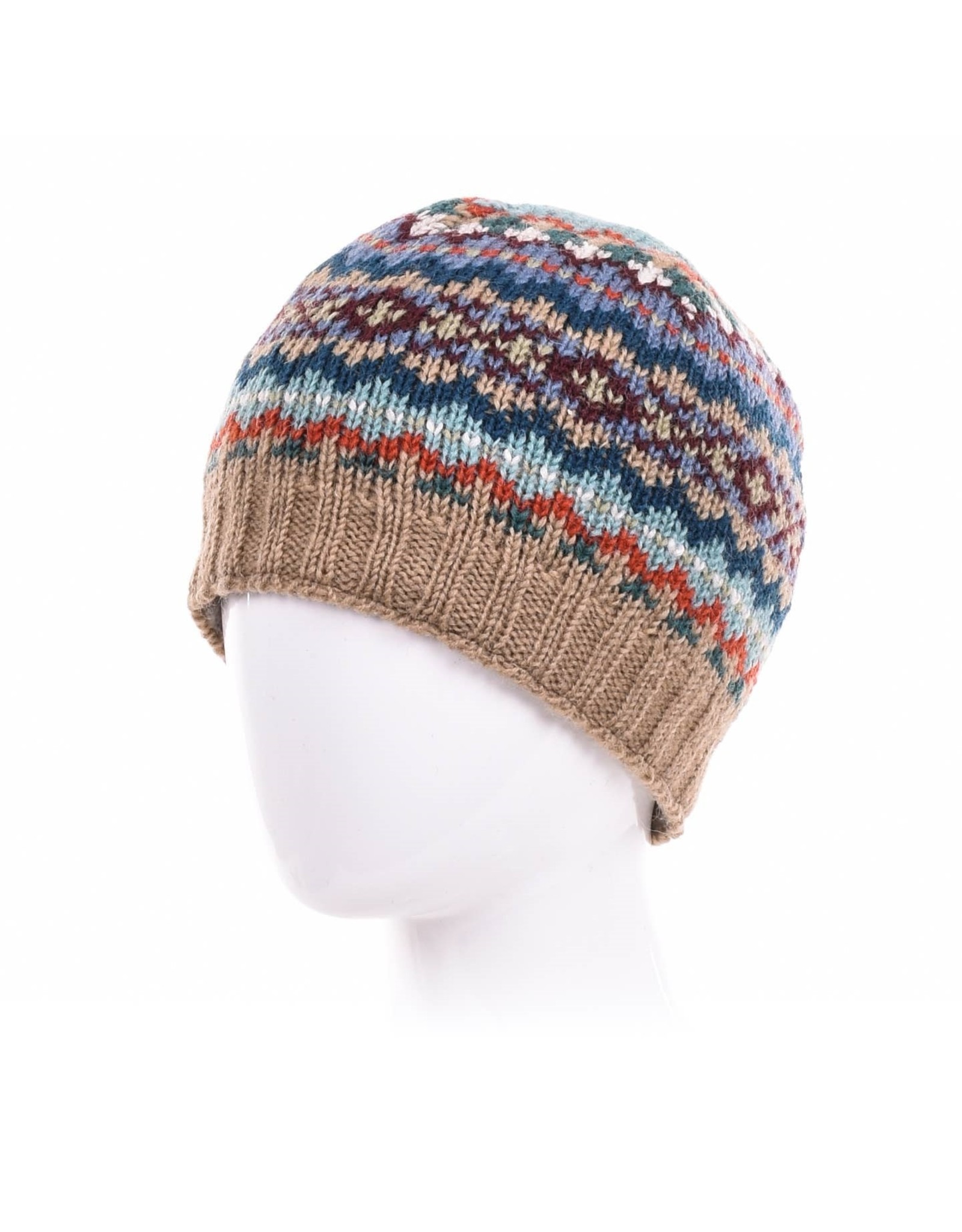 Nepal Lincoln Knit Wool Beanie