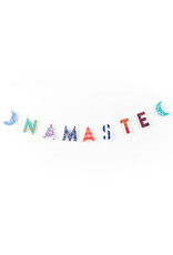 India Metallic Cotton Paper Namaste Garland