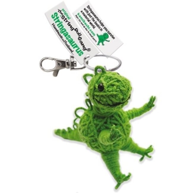String Doll Keychain - Stringasaurus