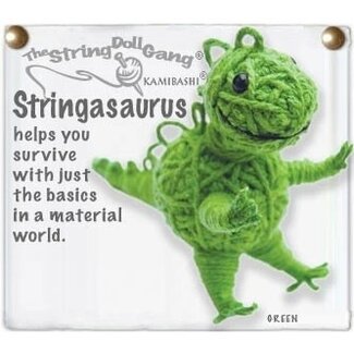 Thailand String Doll Keychain - Stringasaurus
