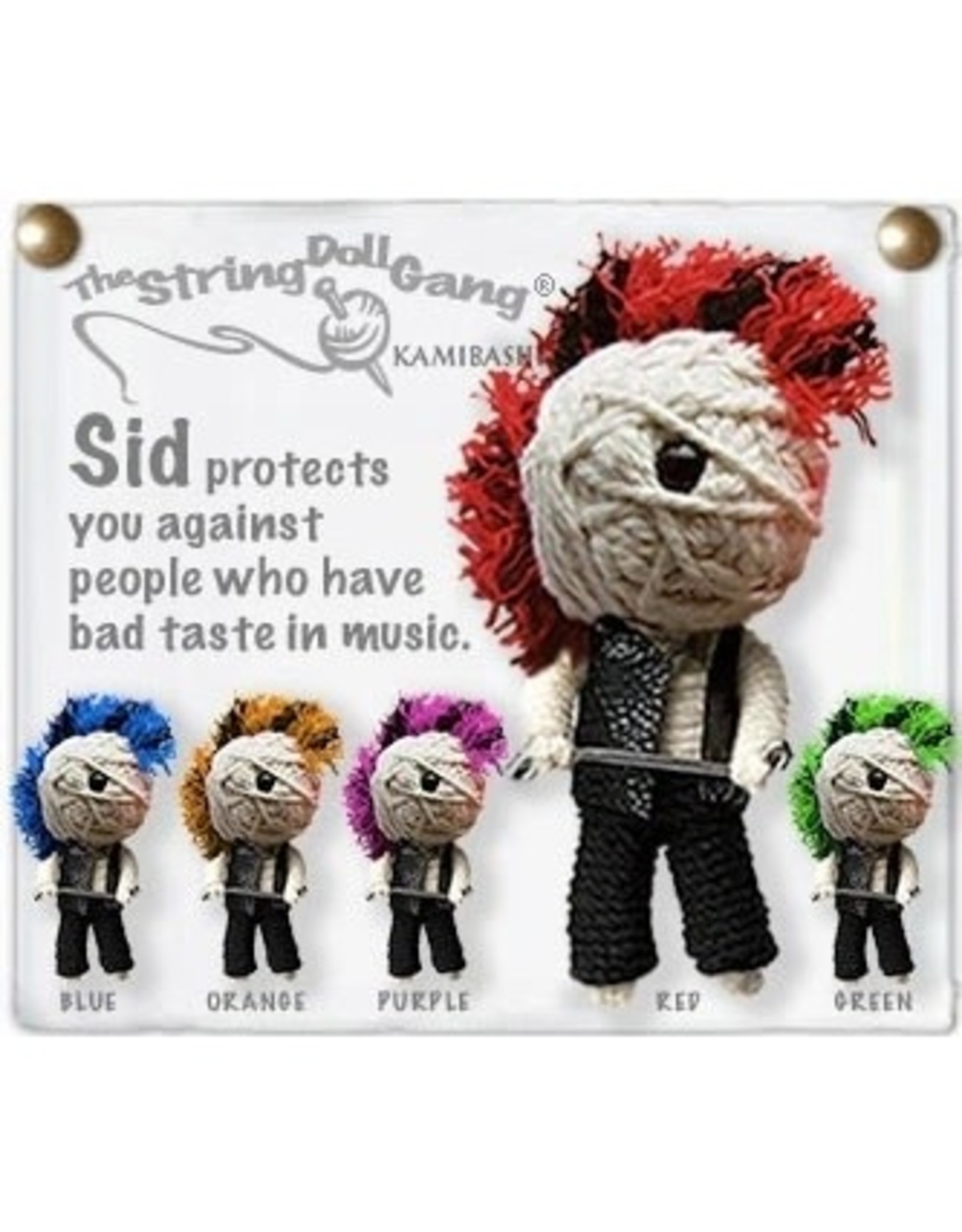 Thailand String Doll Keychain - Sid, Thailand