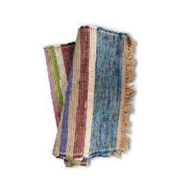 Nepal Cotton Rag Rug (18x44"), Nepal