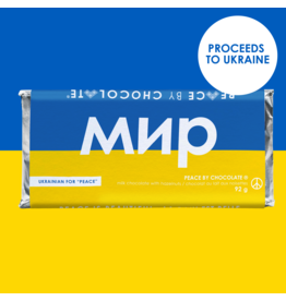 Peace by Chocolate - Peace For Ukraine - Chocolate Bar 92g