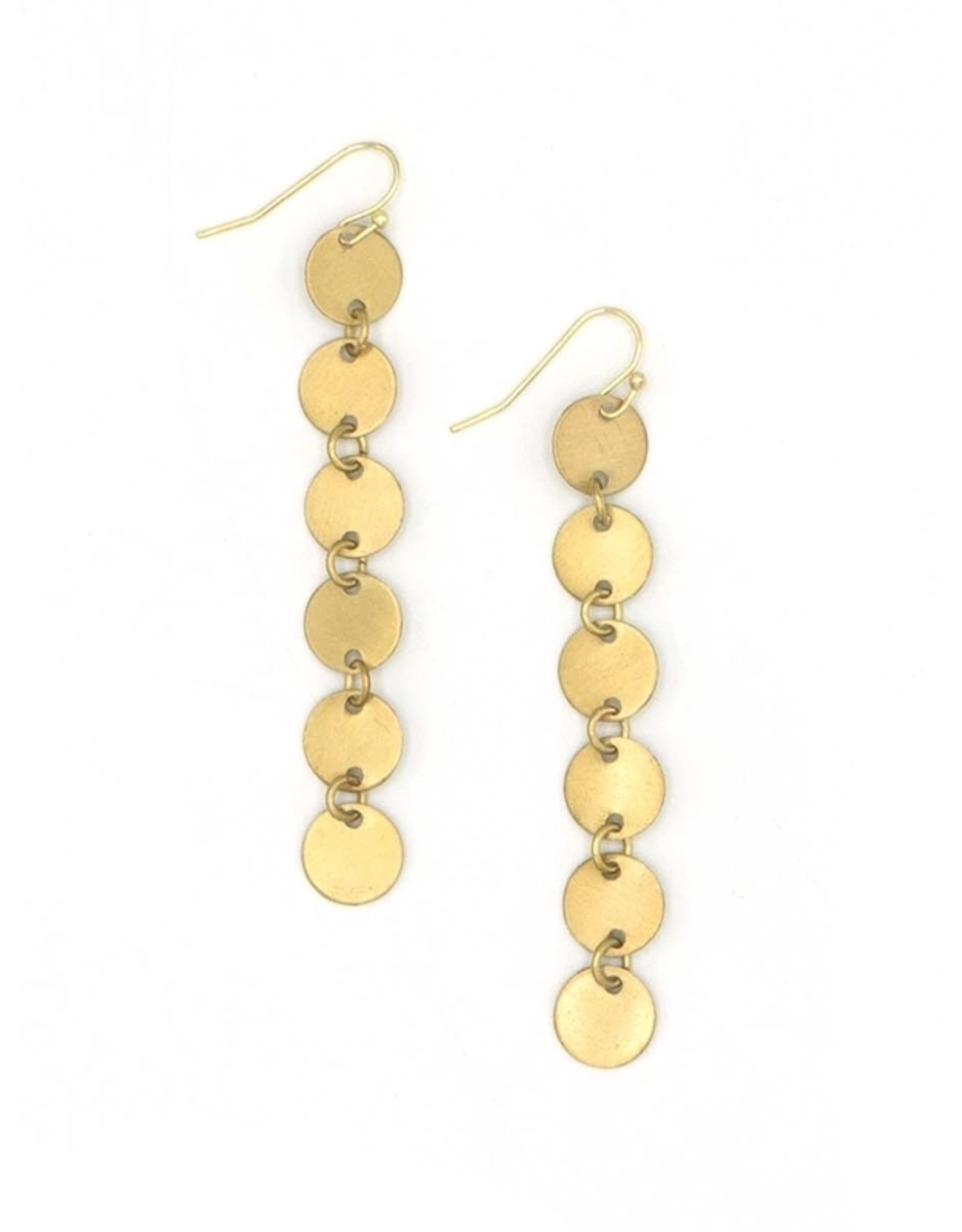 India Circle Link Earrings, India