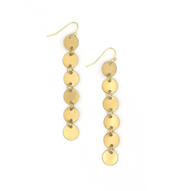 India Circle Link Earrings, India