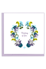 Vietnam Quilled Thinking of You Greeting Card, Vietnam