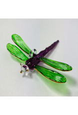 Egypt Blown Glass Dragonfly Ornament, Egypt