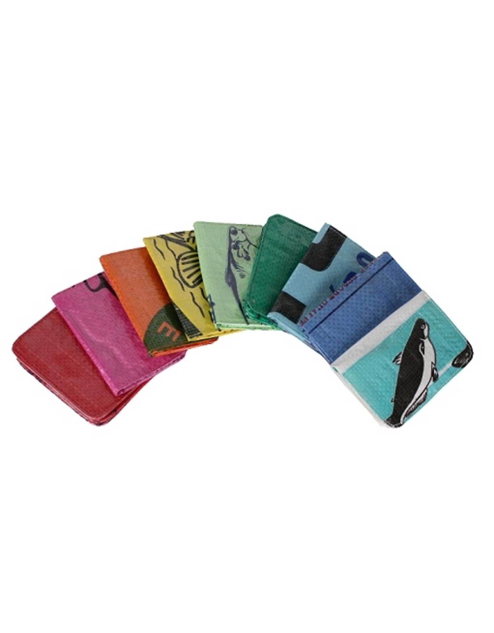 Cambodia Recycled Feed Bag Card Holder, Cambodia