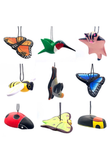 Nicaragua Balsa Animal ornaments, assorted, Nicaragua