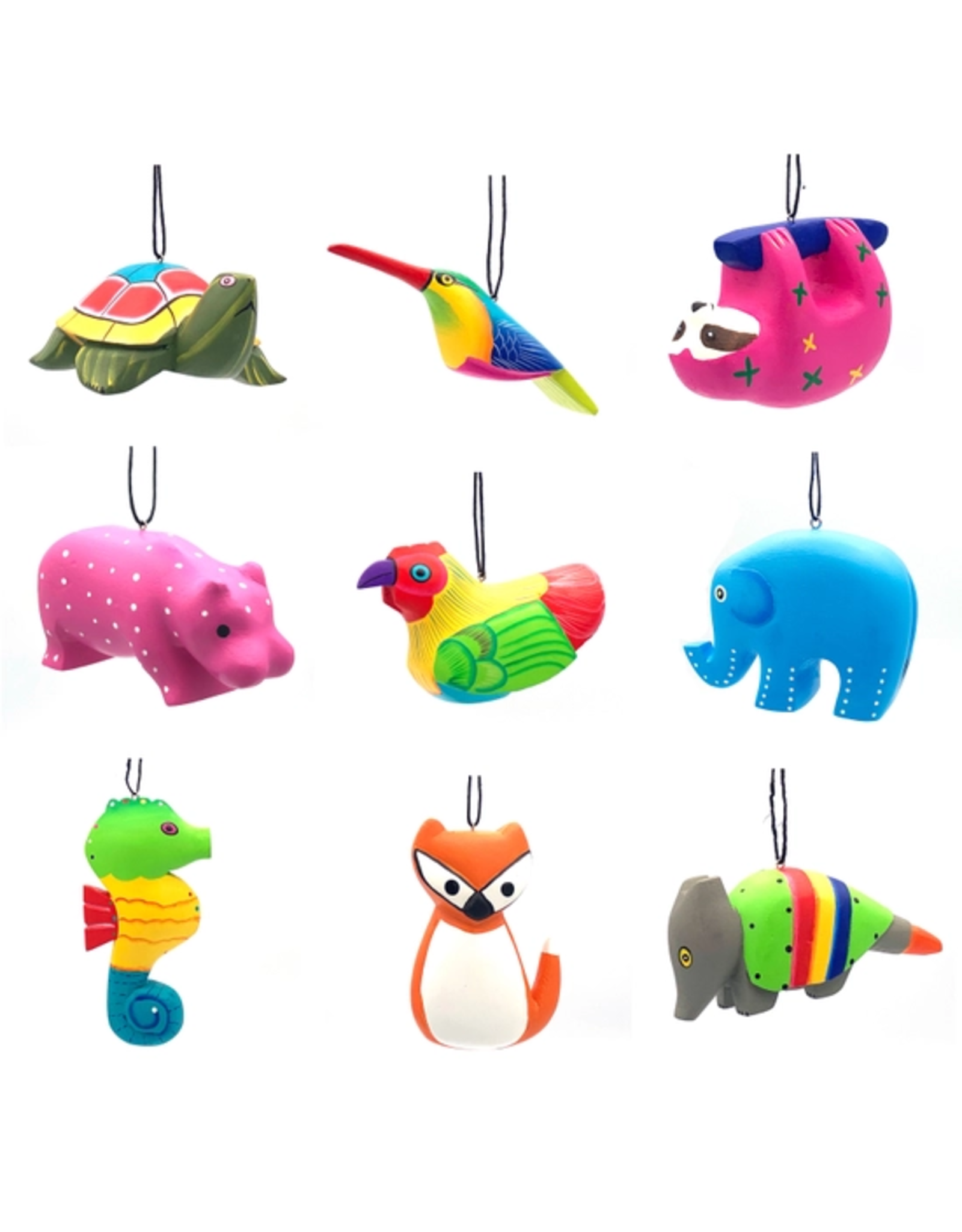 Nicaragua Balsa Animal Ornament, Nicaragua