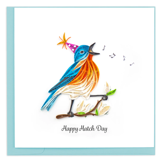 Vietnam Quilling Card - Happy Hatch Day