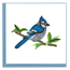 Vietnam Quilled Card -  Blue Jay