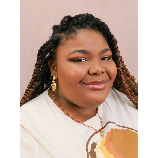 Brass Monstera Earrings