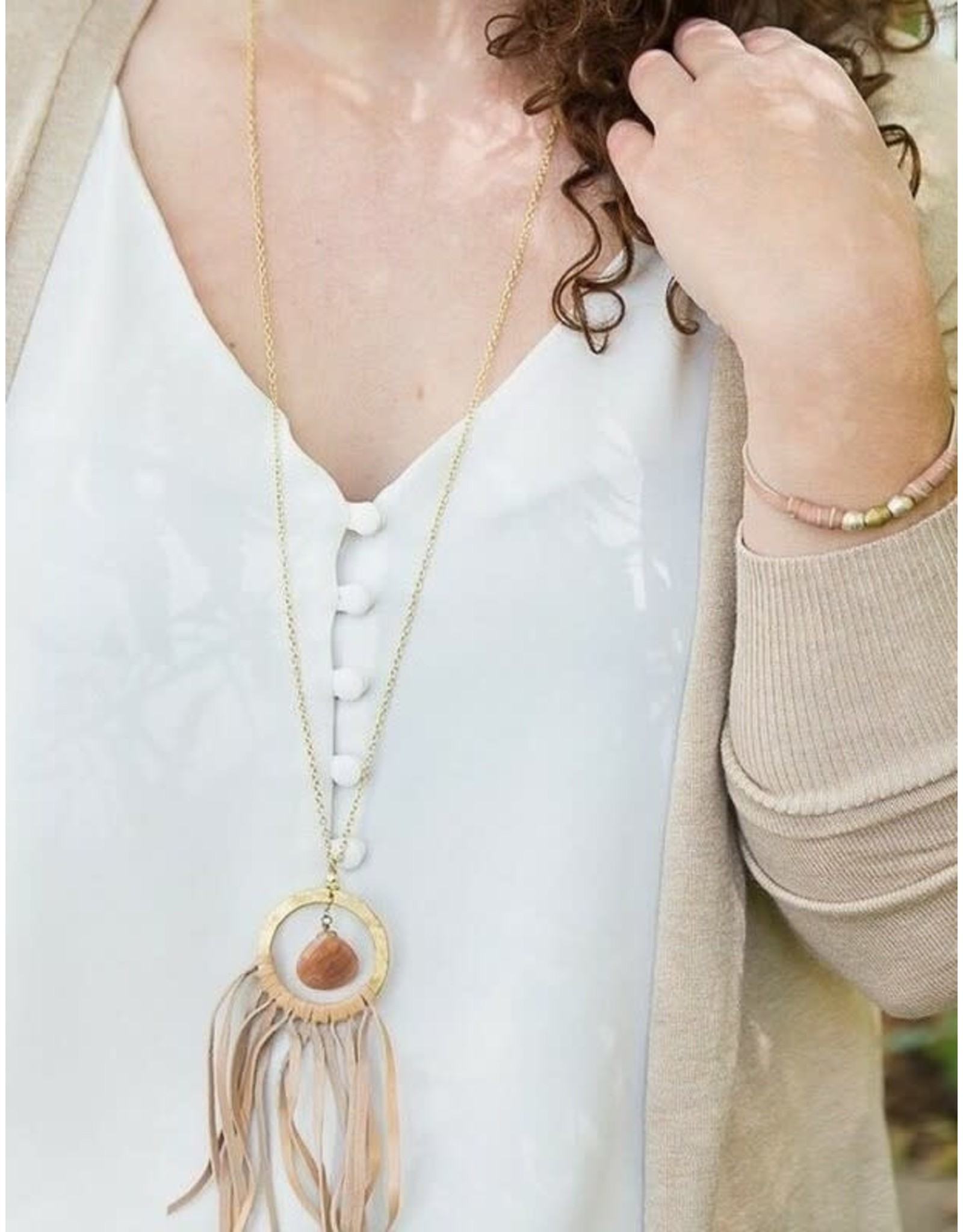 India Intuition Tassel Necklace, India