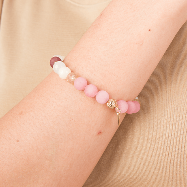 Amy Crystal & Stone Bracelet