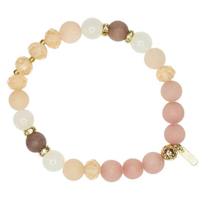 Amy Crystal & Stone Bracelet