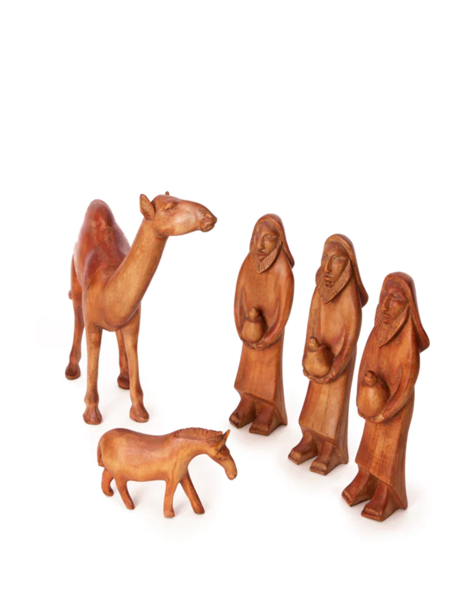 Kenya CLEARANCE Hand Carved Nativity, Kenya