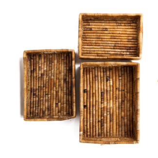 Rwanda Banana Leaf Serving Tray