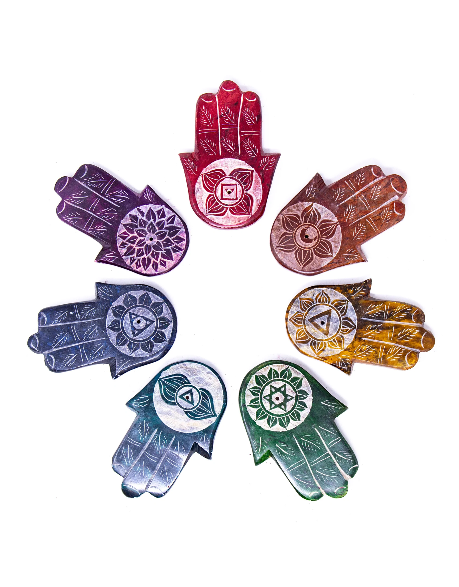 India Hamsa Hand Incense Holder