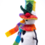 Technicolour Snowman Felt Ornament