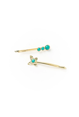 India Set of 2 Hair Clips, India
