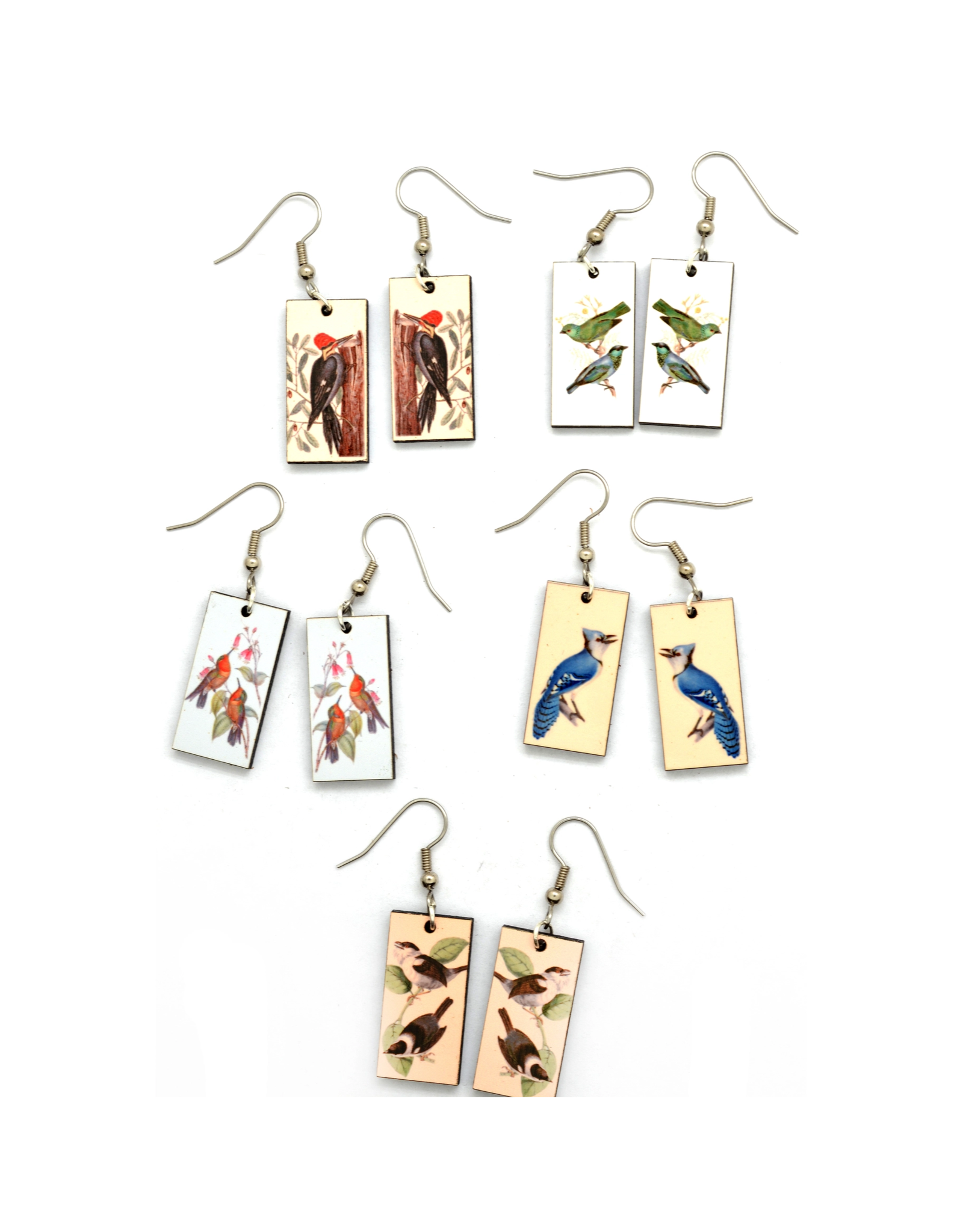 Guatemala Vintage Bird Earrings, Guatemala