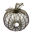 CLEARANCE Bronze Wire Pumpkin