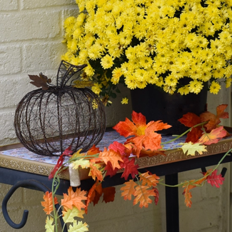 India Bronze Wire Pumpkin