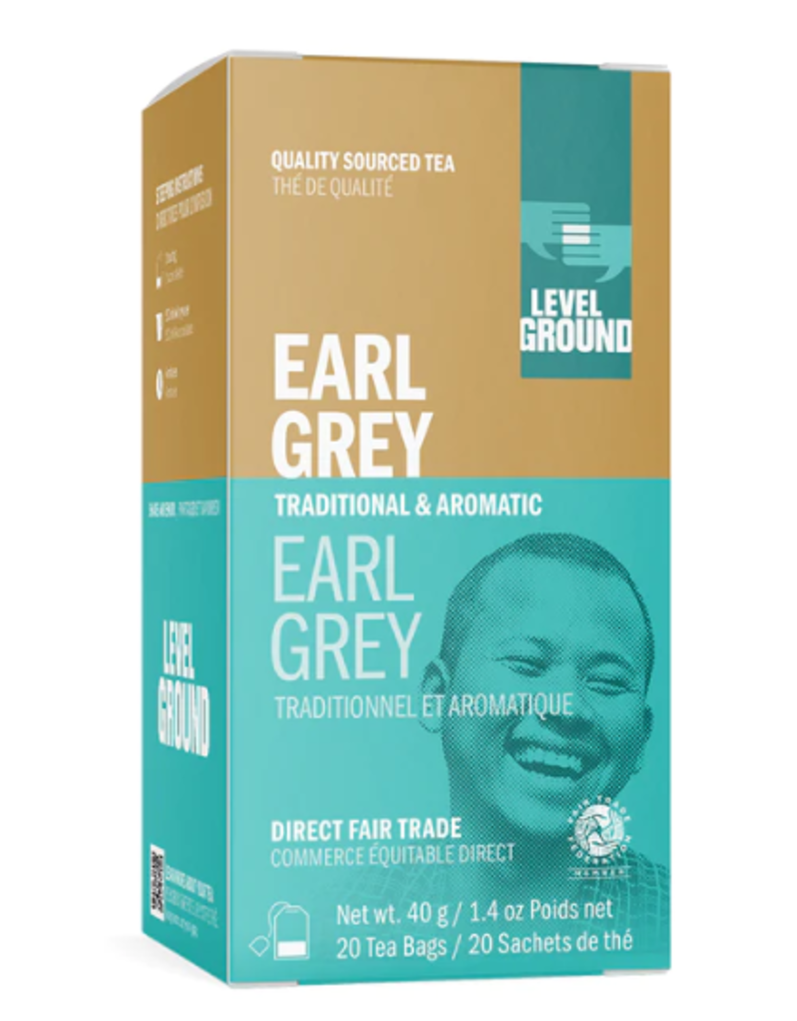 India Level Ground Bagged Earl Grey Tea, India