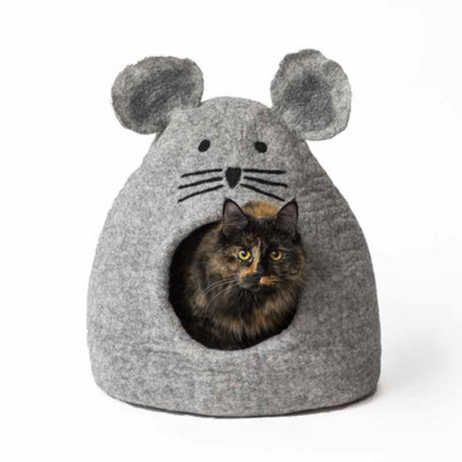 Felt Cat Cave - Mouse