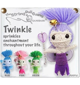 Thailand String Doll Keychain - Twinkle (assorted colours), Thailand