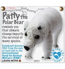 Thailand String Doll Keychain - Patty the Polar Bear, Thailand