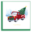 Vietnam Quilled Card - Christmas Tree Truck