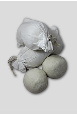 Nepal Wool Felt Dryer Balls (set of 2 in plain cotton bag), Nepal